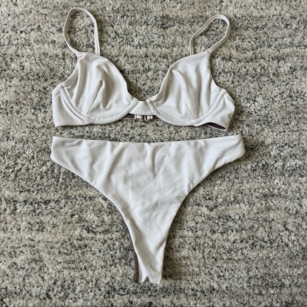 Acacia Bikini Set / Ivory / Small